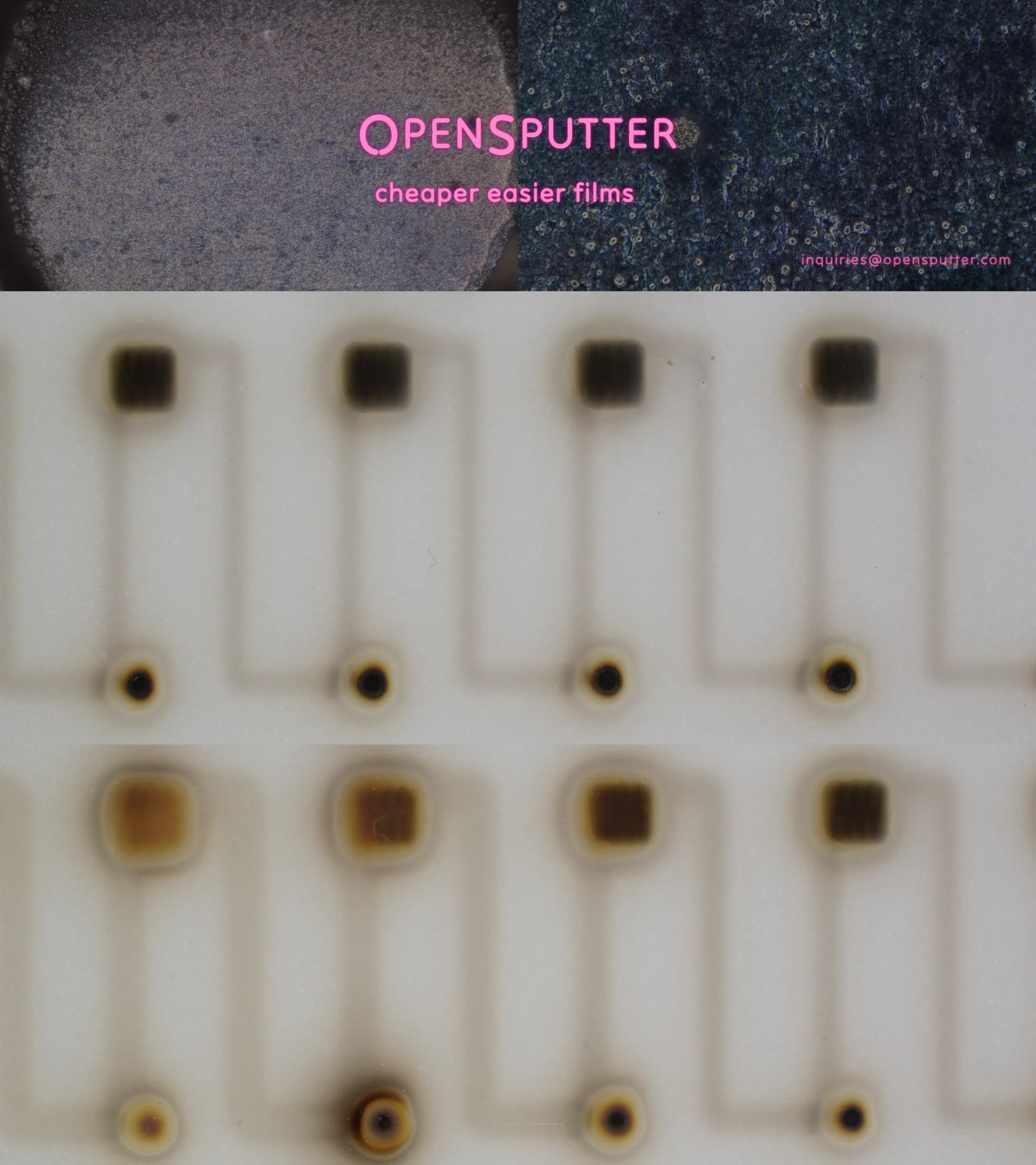 OpenSputter - cheaper easier films